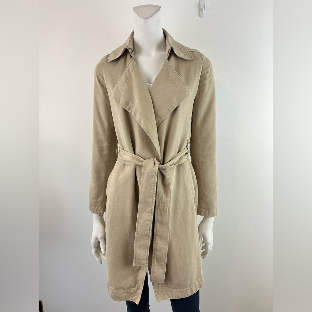 ARITZIA BABATON Maximo Trench coat Beige * Size XXS * - Picture 4 of 8